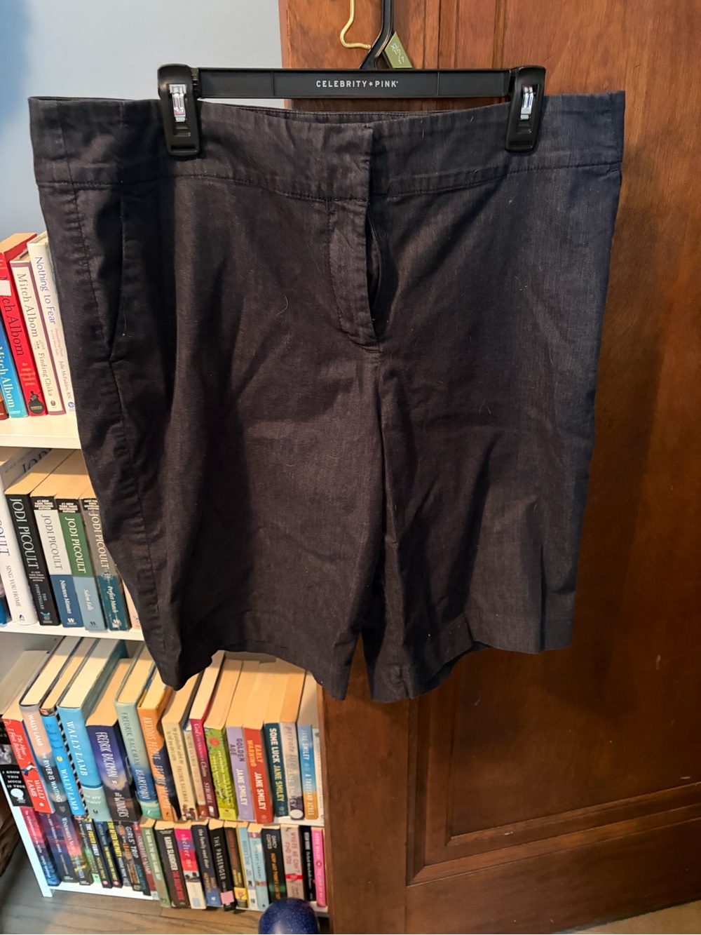 Ann Taylor Curve Denim Bermuda Shorts
